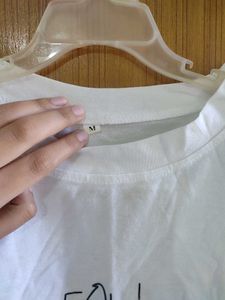 White Crop Top