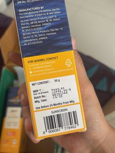 Aqualogica Glow+ Dewy Sunscreen SPF 50+