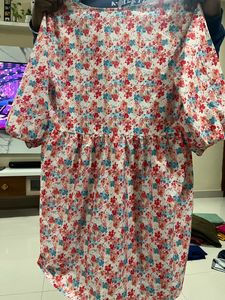3xl Floral Tunic