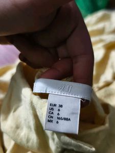 Yellow Button-Front Sundress