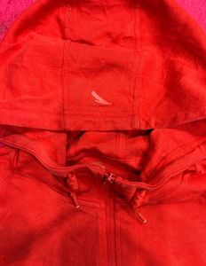 Red Zip-Up Hoodie