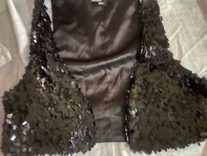 Sequin Embellished Vest