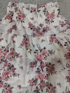 Cute Fem Pinteresty Tiered Softgirl Skirt