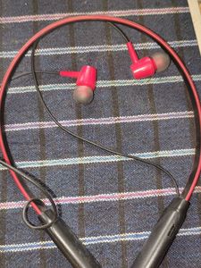 Red & Black Wireless Earbuds