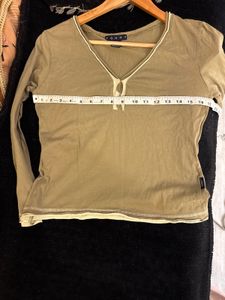 Tommy  Olive Green Tee