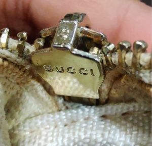 Auth Gucci Beige Canvas And Leather Web Boston Bag