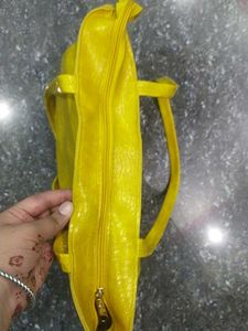 Yellow Tote Bag