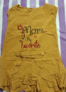 Mustard Crop Top