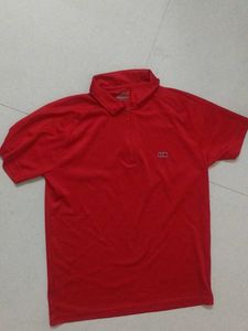 New Pantaloons Men T-shirt 👕 ♥️ Red S.. Size