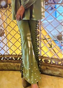 Stylish Shirt With Beads Work Pant