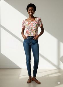 Floral Print T-Shirt