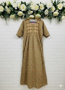 MATERNITY nighty with zib on both sides