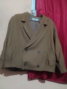 Vintage Wool Blend Overcoat