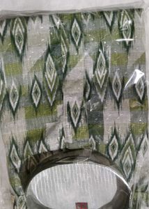 Blue Patterned Kurta - Size 38
