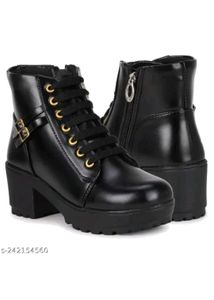 Black ankel lenth boots