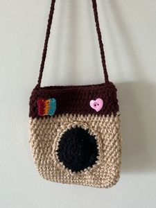 Crochet Camera Bag