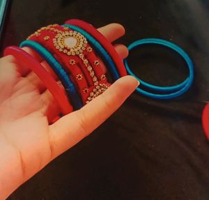 New Threaded Bangles