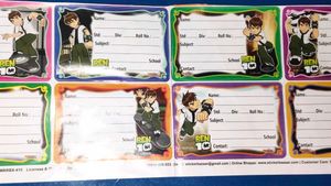 Sticker, Transperant Pouch&amp; Transparent Files