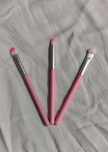 Pink Eyeshadow Brush Set