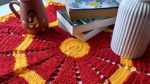 Handmade Crochet Table Mat