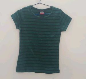 Striped Green T-Shirt