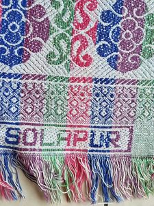 SOLAPURI CHADAR - HANDLOOM