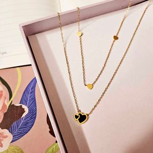 Pinteresty Layered Gold Heart Necklace