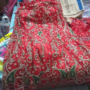 Red Bridal Lehenga Choli