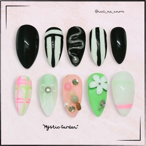 Press On Nails(Mystic Garden)