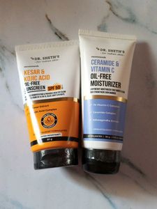 Dr Sheth Sunscreen And Moisturizer