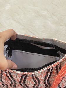 Handmade Beaded Shoulder Bag