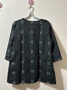 Black Embroidery Tunic