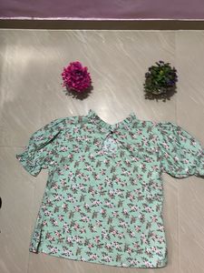Floral Print Top