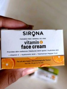 Vitamin C Face Cream &amp; Indus Valley Depigm