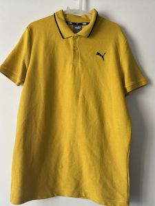 Puma Yellow Polo Shirt