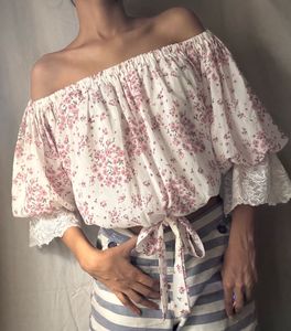 Floral Off-Shoulder Top
