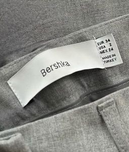 Bershka Straight Leg Pants