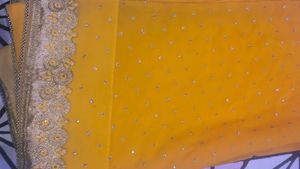 Yellow Saree