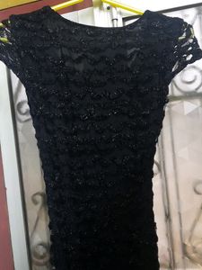 Gown, A- Line, Women, Color-Black