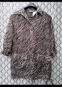 combo of 2  Zebra Print Tunic Top