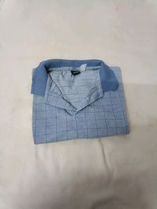 Polo Swathe Play Branded T Shirt For Men(Light Sky Blue Original Color)