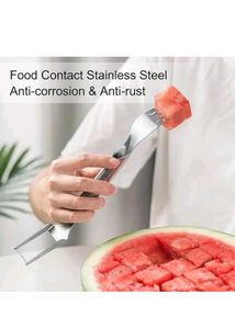 Watermelon fork slicer vegetable &amp; fruit slice
