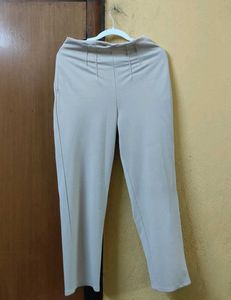 Cream Coloured Trousers For Women