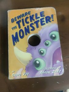 Kids Tickle Monster Book. For Fun Illustration