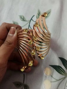 Statement Gold-Tone Cuff Bracelet