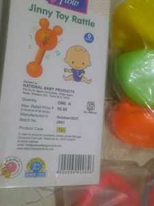 Baby Rattle and squeeze Toy Bundle