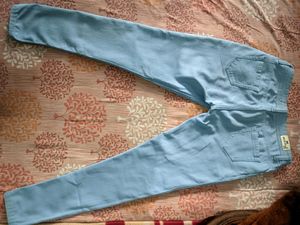 Light Blue Low Rise Skinny Jeans