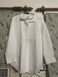 White XL oversized H&M Shirt
