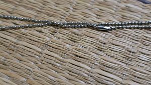 Mens Rugged Two Silver Chain