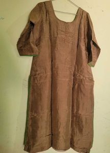 Elegant Brown and green punjabi suit 😍